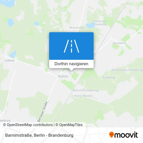 Barnimstraße Karte