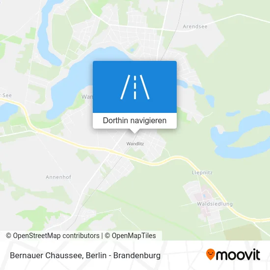 Bernauer Chaussee Karte