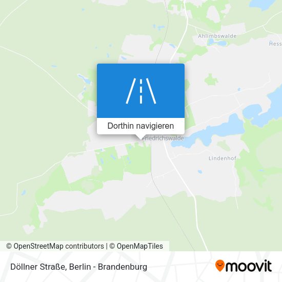 Döllner Straße Karte