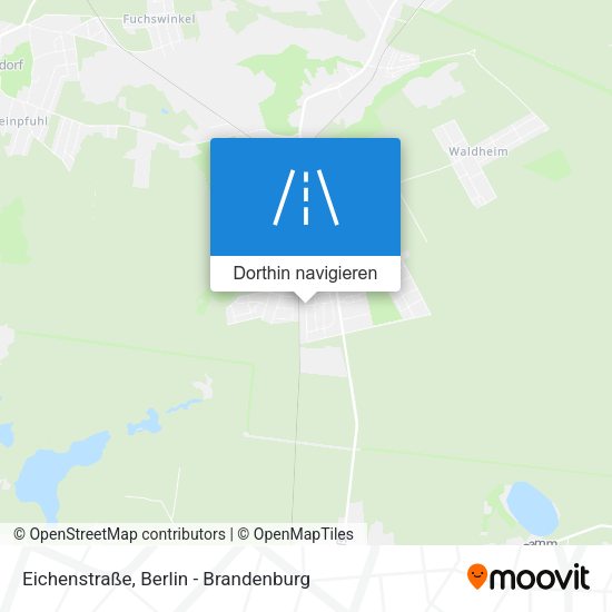Eichenstraße Karte