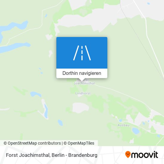 Forst Joachimsthal Karte