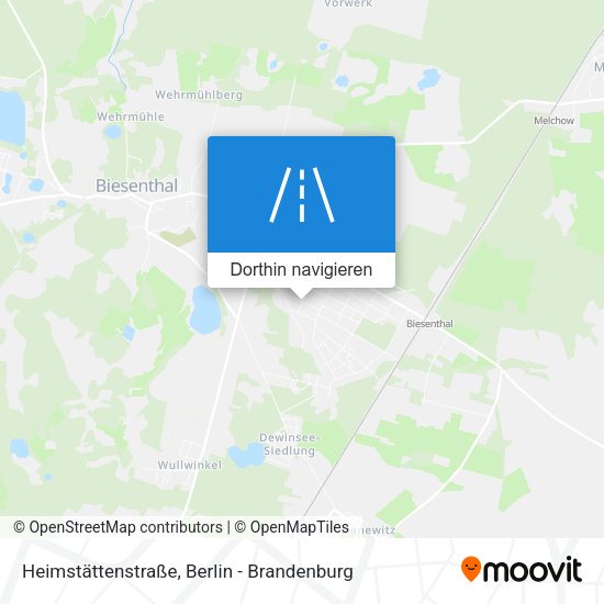 Heimstättenstraße Karte