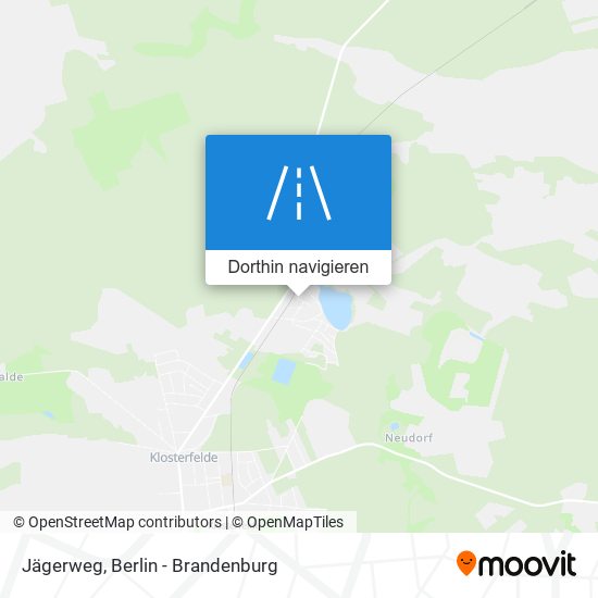 Jägerweg Karte