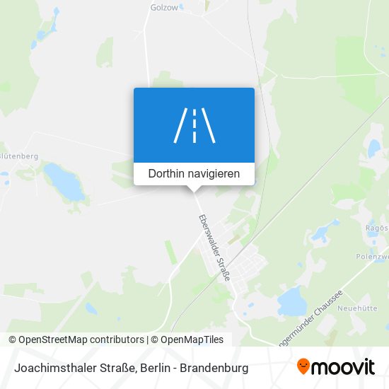 Joachimsthaler Straße Karte