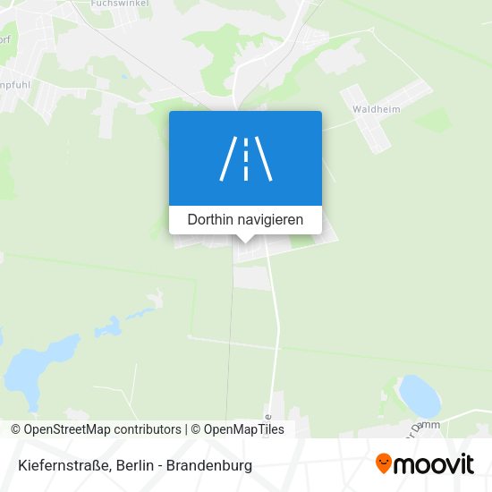 Kiefernstraße Karte