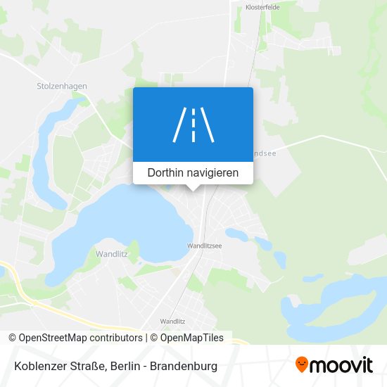 Koblenzer Straße Karte