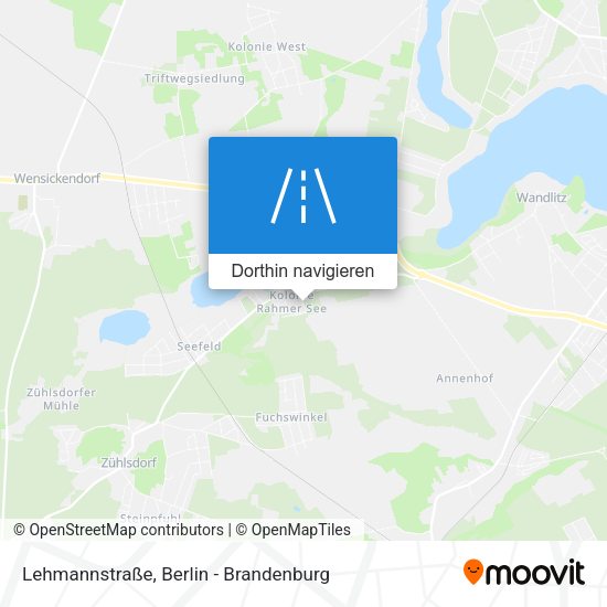 Lehmannstraße Karte