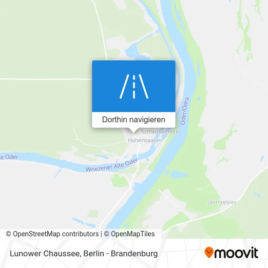 Lunower Chaussee Karte