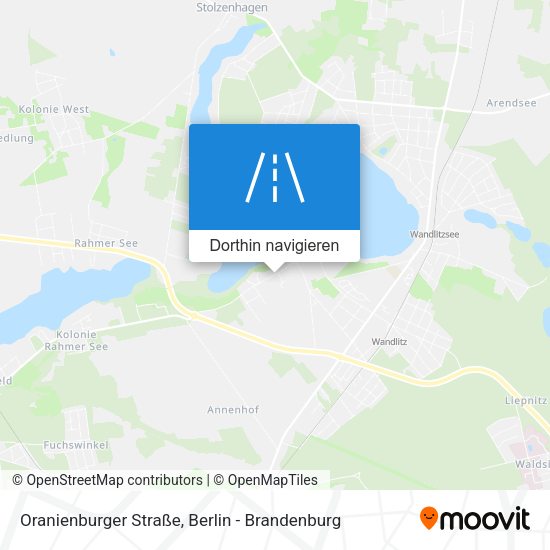 Oranienburger Straße Karte