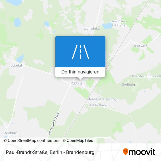 Paul-Brandt-Straße Karte