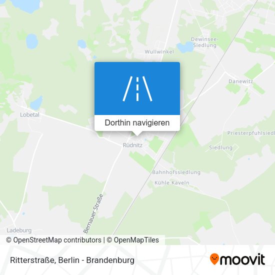 Ritterstraße Karte