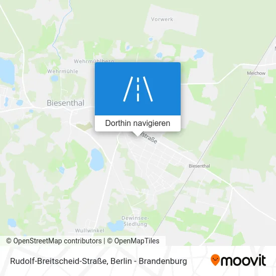 Rudolf-Breitscheid-Straße Karte