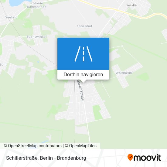 Schillerstraße Karte