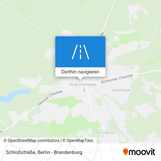 Schloßstraße Karte