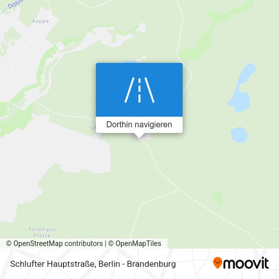 Schlufter Hauptstraße Karte