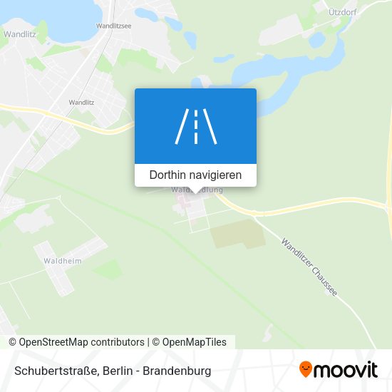 Schubertstraße Karte