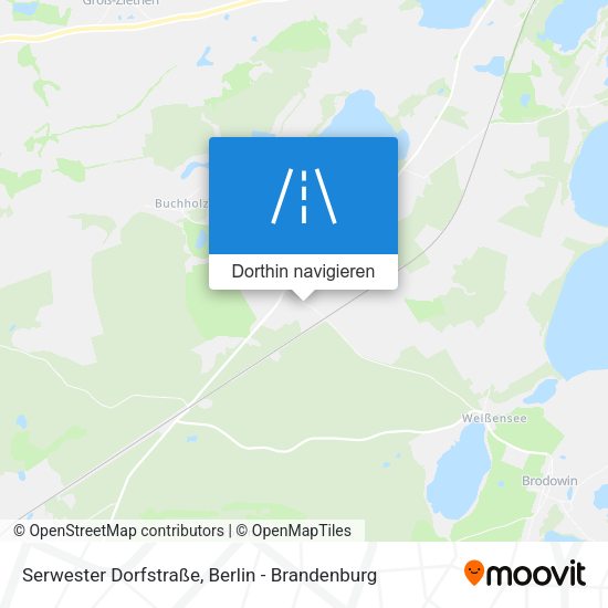 Serwester Dorfstraße Karte