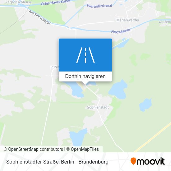 Sophienstädter Straße Karte