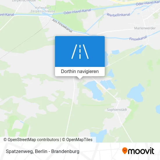 Spatzenweg Karte