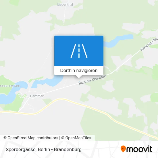 Sperbergasse Karte