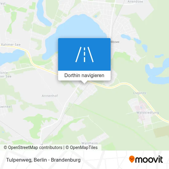 Tulpenweg Karte