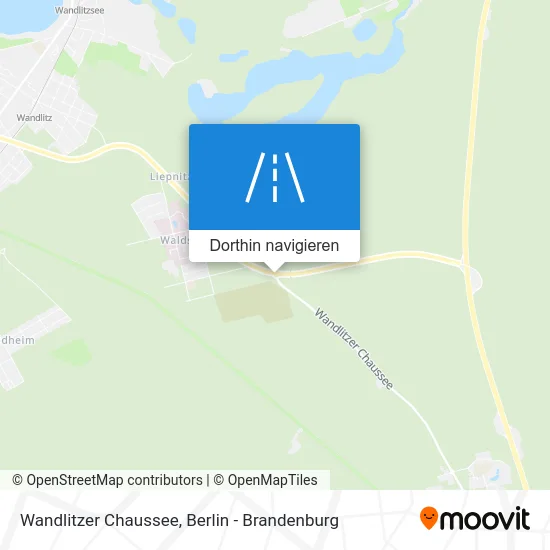Wandlitzer Chaussee Karte