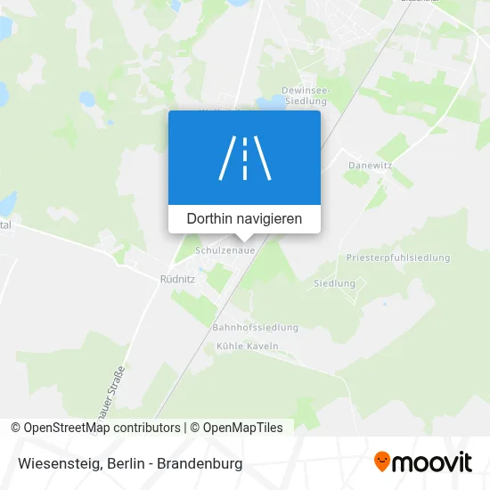 Wiesensteig Karte