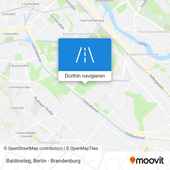 Baldinsteg Karte
