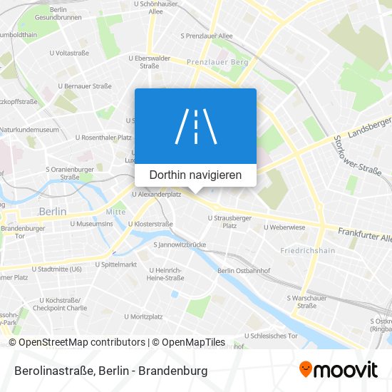 Berolinastraße Karte