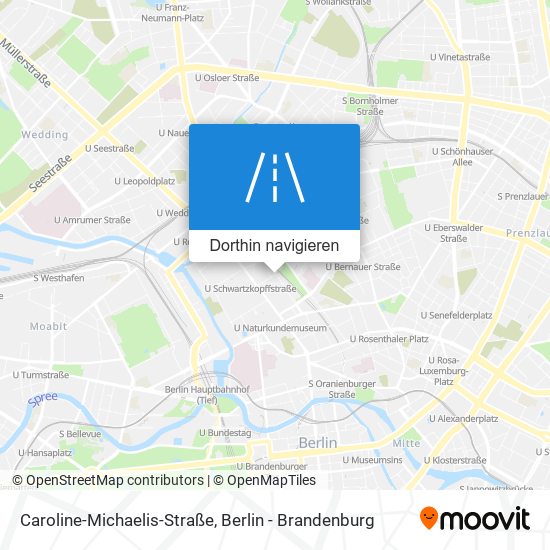 Caroline-Michaelis-Straße Karte