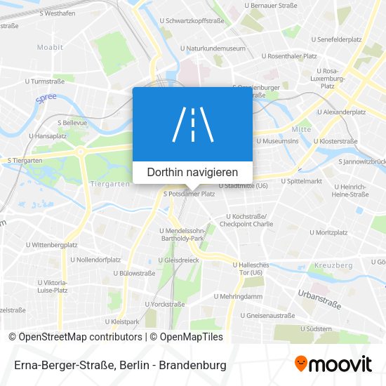 Erna-Berger-Straße Karte