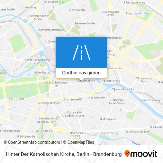 Hinter Der Katholischen Kirche Karte