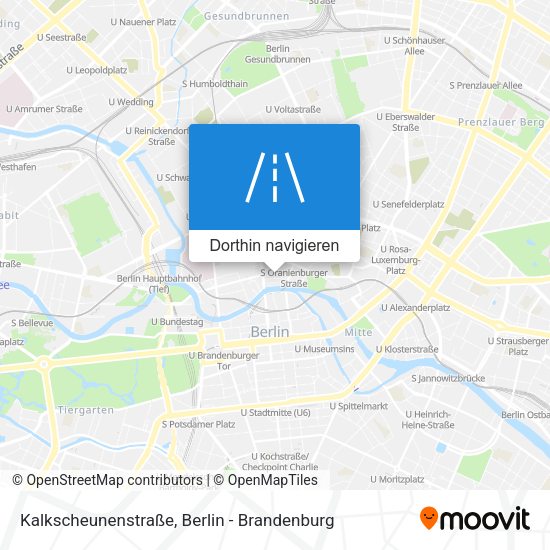 Kalkscheunenstraße Karte