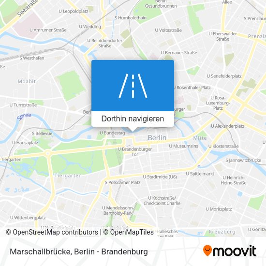 Marschallbrücke Karte