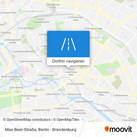 Max-Beer-Straße Karte