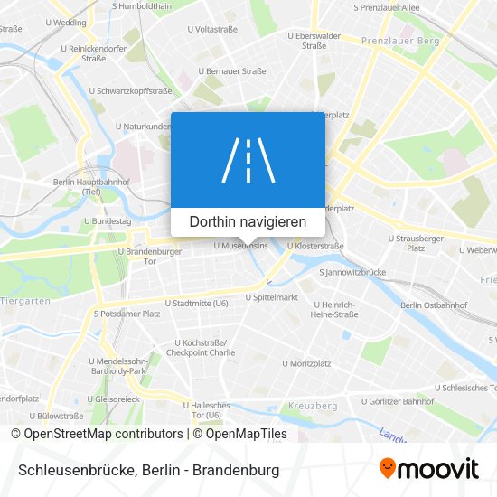 Schleusenbrücke Karte