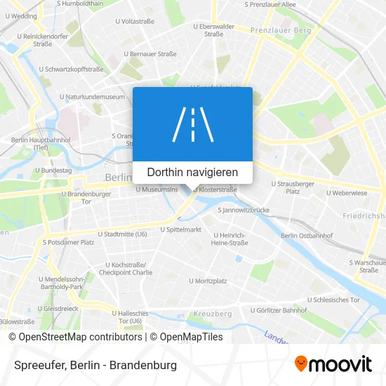Spreeufer Karte