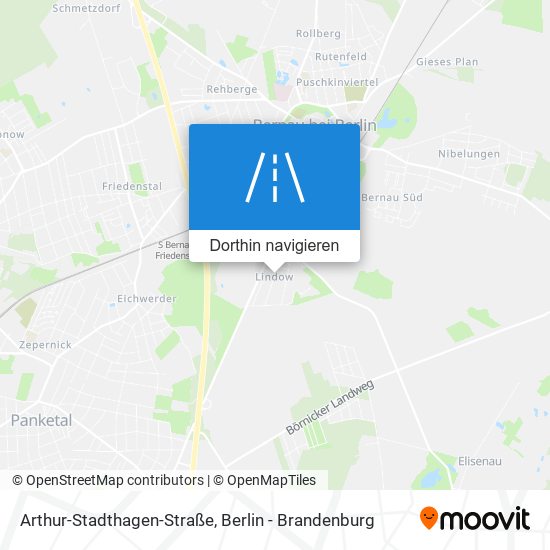 Arthur-Stadthagen-Straße Karte