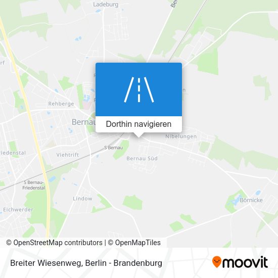 Breiter Wiesenweg Karte