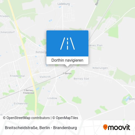 Breitscheidstraße Karte