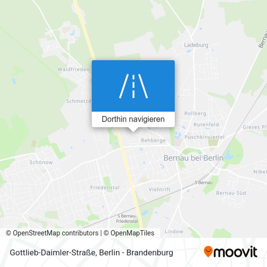 Gottlieb-Daimler-Straße Karte