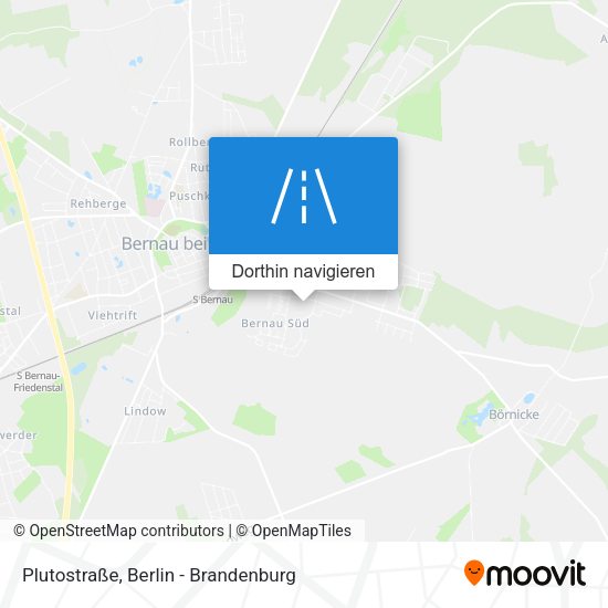 Plutostraße Karte