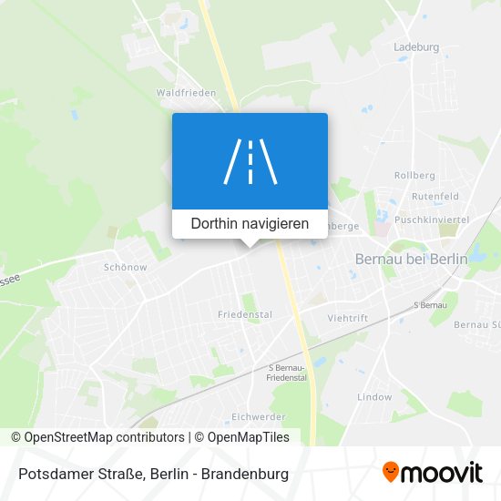 Potsdamer Straße Karte
