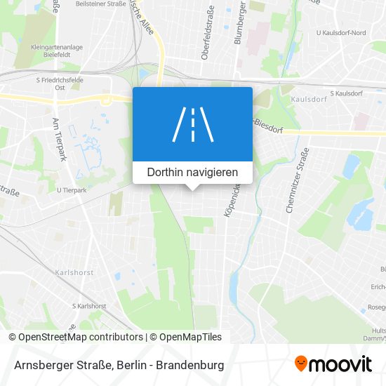 Arnsberger Straße Karte
