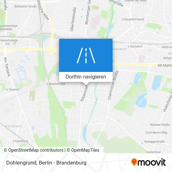 Dohlengrund Karte