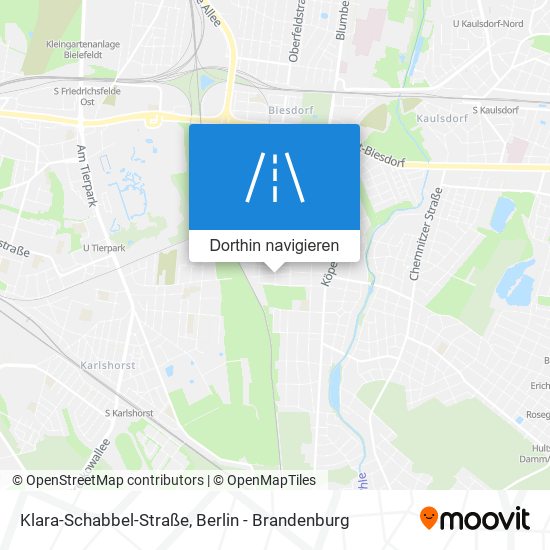 Klara-Schabbel-Straße Karte
