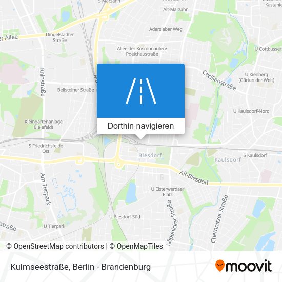 Kulmseestraße Karte