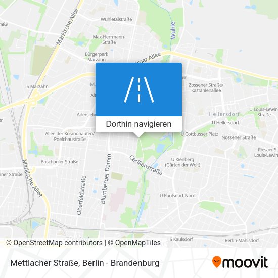 Mettlacher Straße Karte