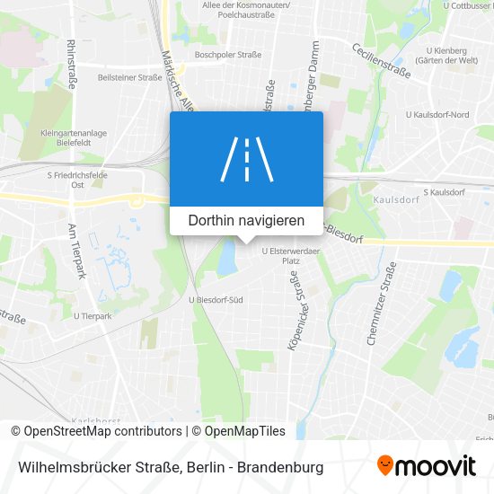 Wilhelmsbrücker Straße Karte