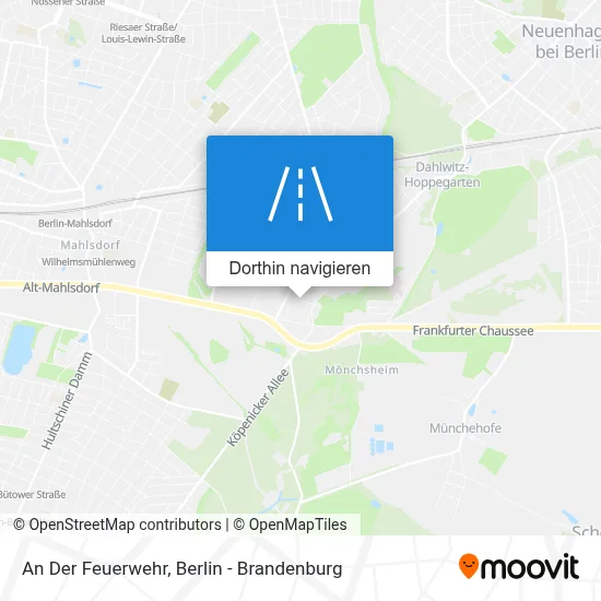 An Der Feuerwehr Karte